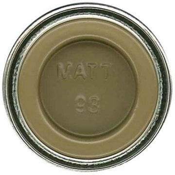 93 Desert Yellow Matt - 14ml Enamel Paint