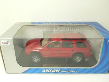 DODGE DURANGO 1/18  RED 2001