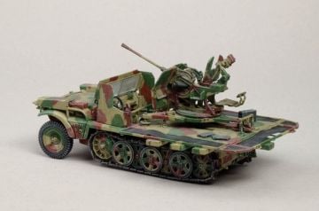 1/35 Sd. Kfz.10/5 Demag D7 with Flak 38