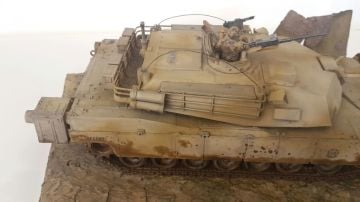 1/35 US Abraham M1A2 Tank Hazır