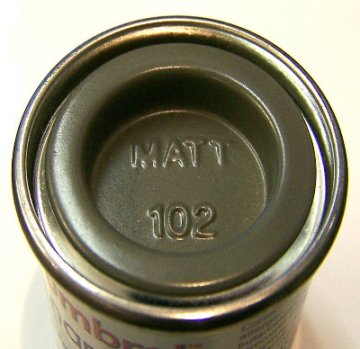 102 Army Green Matt - 14ml Enamel Paint