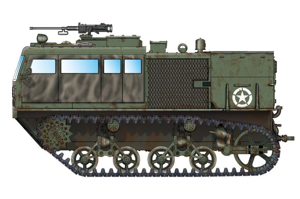 1/72 M4 High Speed Tractor (3-in/90mm)