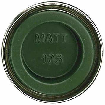 105 Marine Green Matt - 14ml Enamel Paint