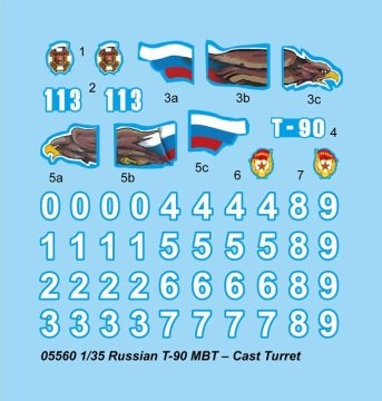 1/35 Russian T-90 MBT - Cast Turret