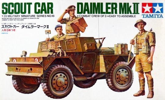 1/35 British Scout Car Daimler Mk.
