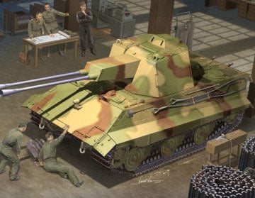1/35 German E-50 Flakpanzer