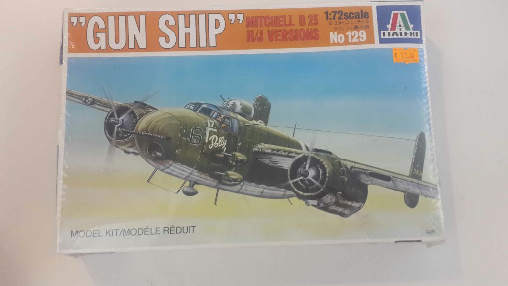 1:72 Gun Ship Mitchell B-25 H/J Versions