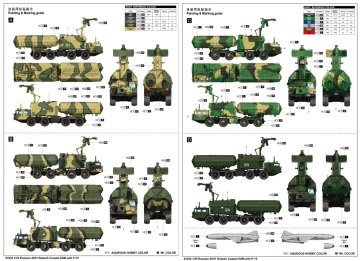 1/35 Russian 4K51 Rubezh Coastal ASM w/P15