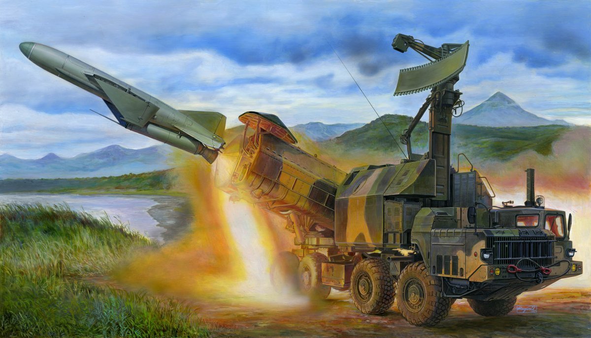 1/35 Russian 4K51 Rubezh Coastal ASM w/P15