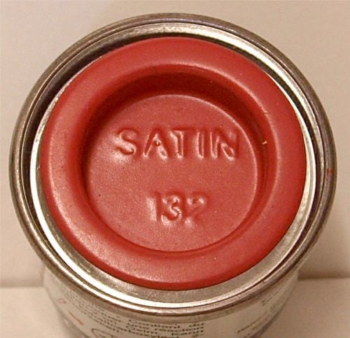 132 Red Satin - 14ml Enamel Paint