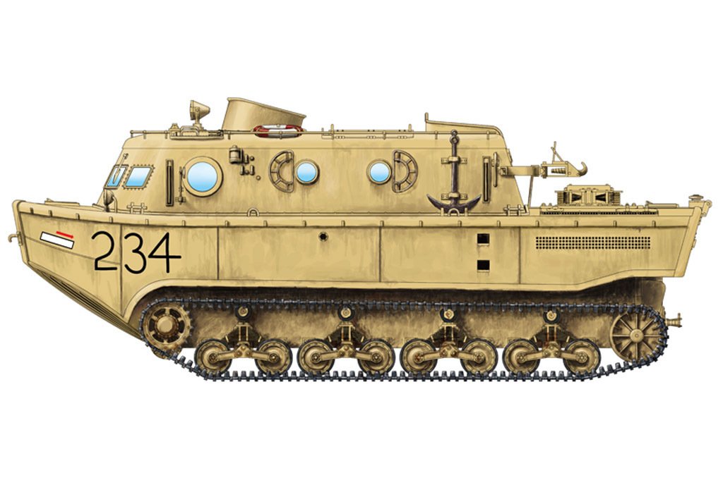 1/72 Ger.Land-Wasser-Schlepper (LWS) Amphibious Tr