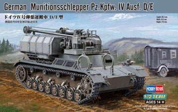 1/72 Ger. Munitionsschlepper Pz.Kpfw. lV Ausf. D/E