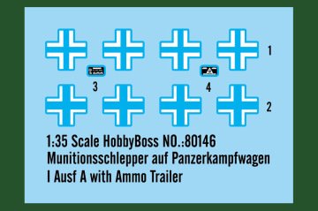 1/35 Munitionsschlepper auf Pz.Kpfw.1 Ausf.A