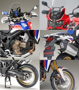 1/6  TAMIYA Honda CRF1000L Africa Twin
