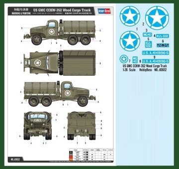 1/35 CCKW-352 Wood Cargo Truck