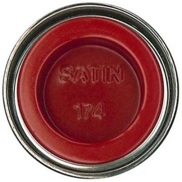 174 Signal Red Satin - 14ml Enamel Paint