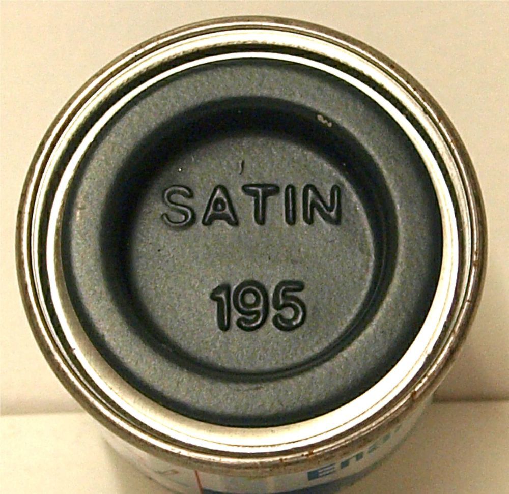 195 Dark Green Satin - 14ml Enamel Paint