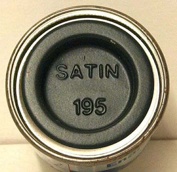 195 Dark Green Satin - 14ml Enamel Paint