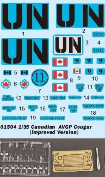 1/35 Canadian Cougar 6x6 AVGP (Improved Version)