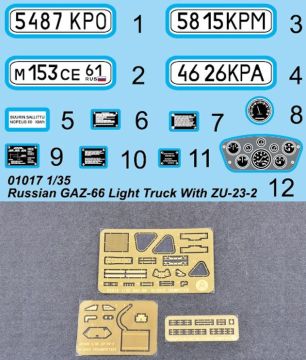 1/35 Russian GAZ 66 Light Truck ll