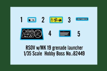 1/35 RSOV w/MK 19 Grenade Launcher