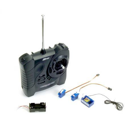 4 Kanallı FM 40 6k ALICI, ATV ve 2xHS-81 Servo ile