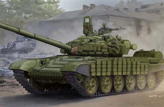 1/35 Russian T-72B/B1 MBT w/kontakt-1 reactive arm