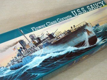 U.S.S.SAUCY Flower Class Corvette 1/72