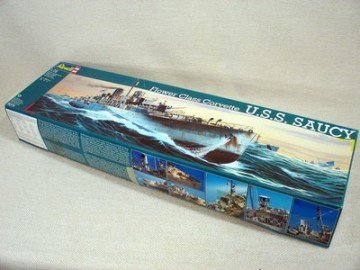 U.S.S.SAUCY Flower Class Corvette 1/72