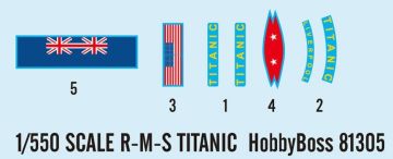 1/550 RMS Titanic