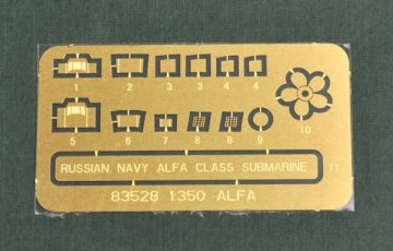 1/350 Russian NAVY Alfa Class SSN