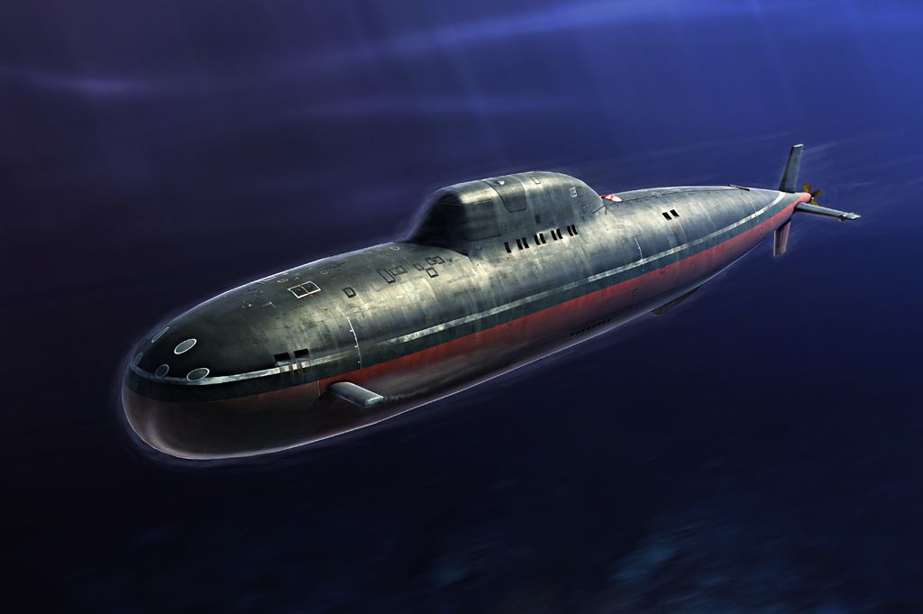 1/350 Russian NAVY Alfa Class SSN