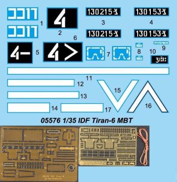 1/35 Israel Tiran-6 MBT