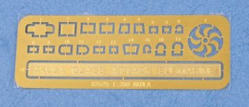 1/350 Russian NAVY SSN Askula Class Attack Submari