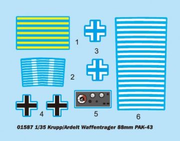 1/35 Krupp/Ardelt Waffentrager 88mm PAK-43