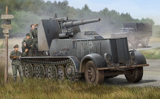 1/35 8.8cm Flak 18 Selbstfahrlafette