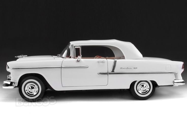 1955 CHEVROLET HARD TOP WHITE