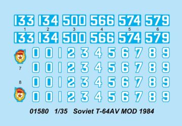 1/35 Soviet T-64AV Mod. 1984