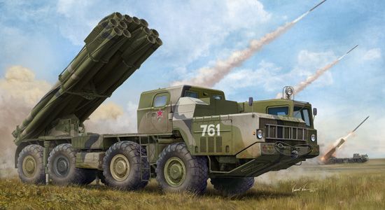 1/35 Rus.9A52 Smerch-M Mul.Rocket Lau.of RSZO 9k58