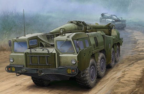 1/35 Soviet (9P117M1) Launcher withR17 Rocket 9K72