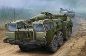 1/35 Soviet (9P117M1) Launcher withR17 Rocket 9K72