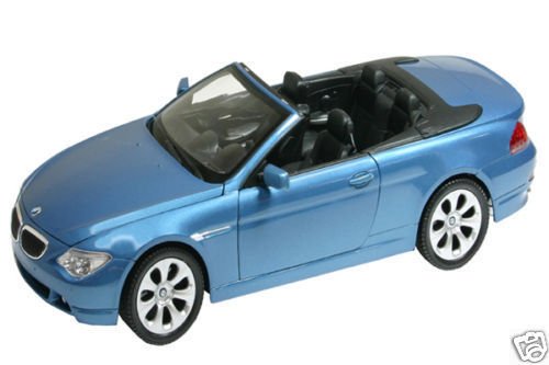 BMW 645CI CONVERTIBLE BLUE