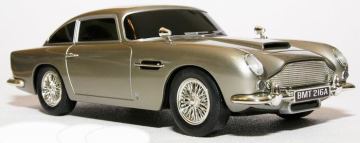 1965 Aston Martin DB5 Silver James Bond 007 Goldfinger