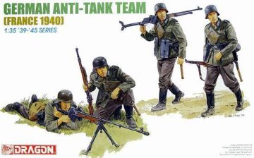1/35 German Anti-Tank Team ( France 1940 )