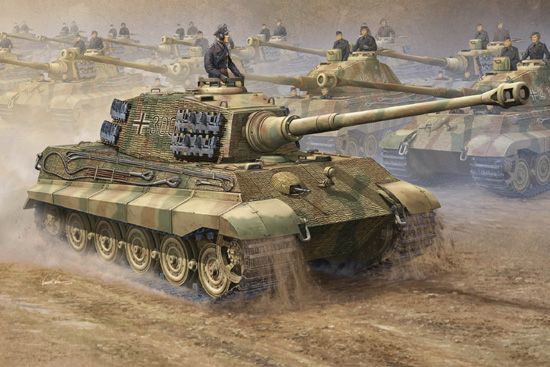1/16 German King tiger 2 in 1(Henschel Turret & Po