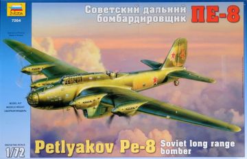 1/72 PE-8 Sov. Long Range Heavy Bomb.