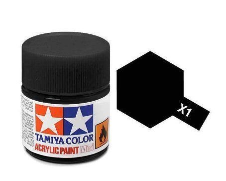 Acrylic Mini X-1 Black 10 ml.