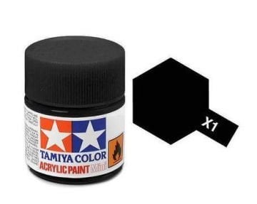 Acrylic Mini X-1 Black 10 ml.