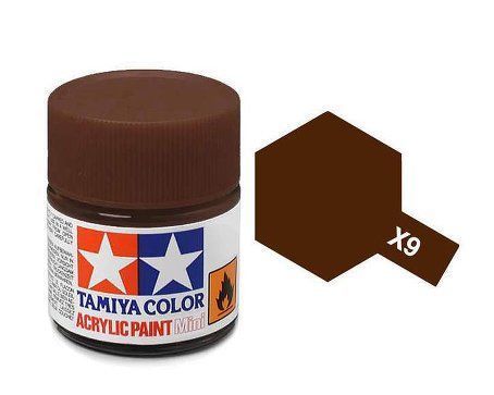 Acrylic Mini X-9 Brown 10ml