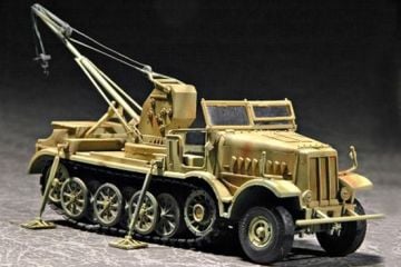 1/72 Drehkran 6t auf Zugkraftwagen 18t (Sd.Kfz.9/1
